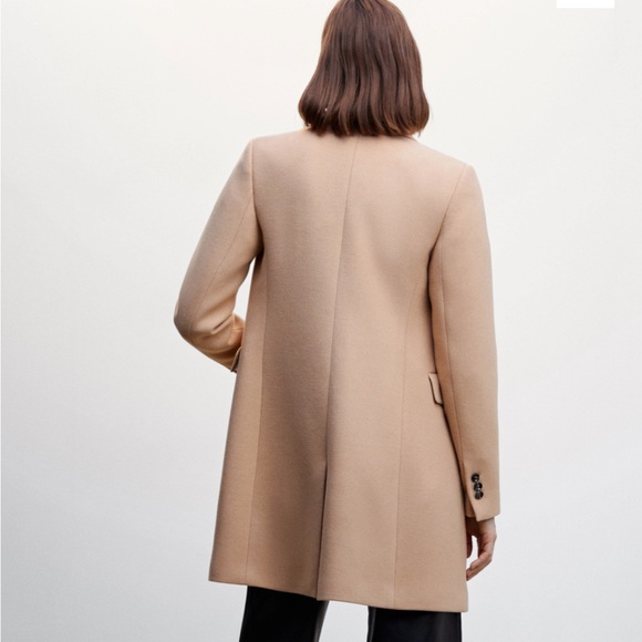 Mango Wool Double-breasted Coat NWT - Picture 2 of 8